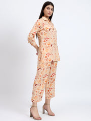 Floral Printed Cotton Co-ord Set