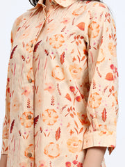 Floral Printed Cotton Co-ord Set
