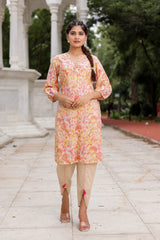 Pure Cotton Kurta with Dhoti Pants Set